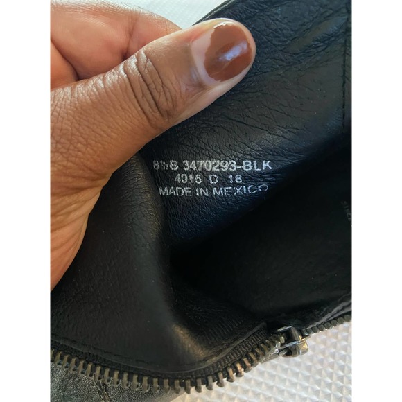 Frye Nora Metallic Leather Boots SIZE 8.5 - Picture 10 of 12